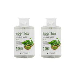3W CLINIC Green Tea Clean Up Cleansing Water 500ml (3 Options)