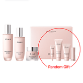 Ohui Miracle Moisture Pink Barrier Skin Softener 150ml / Emulsion 130ml / Ceramide Boosting Cream 30ml (+Random Free Gifts)