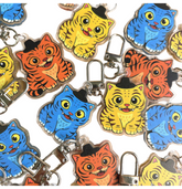 KPOP DEMON HUNTERS Gat-wearing Tiger Acrylic Keyring (3 Options)
