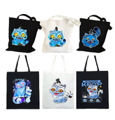 K-POP DEMON HUNTERS Eco Bag Derpy (Korean Blue Tiger) (5 Options)