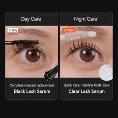 lilyeve Growturn Brush Ampoule 100ml / lilyeve Dual Lash Serum Clear 4ml + Black 4ml (6 Options)