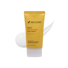 3W CLINIC Daily All-In-One Sun Cream SPF50+ PA++++ 60ml (3 Options)