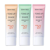DEWYTREE Tone-Up Shade Sun Cream 40ml (Pink / Green / Cover) (10 Options)