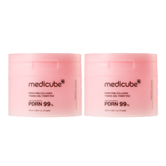 Medicube PDRN Pink Collagen Toning Gel Toner Pad 120 ml (70 pads) (3 Options)