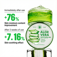 NATURE REPUBLIC Soothing & Moisture Aloe Vera Soothing Gel 300ml (3 Options)