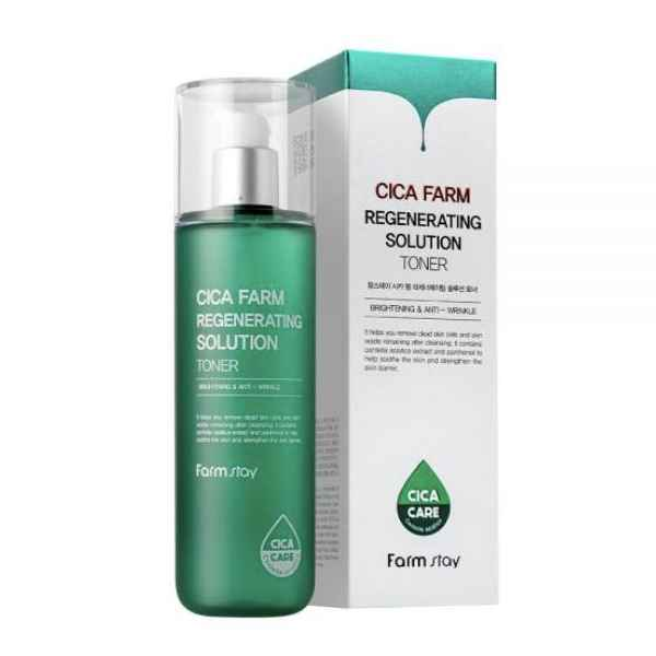 FARM STAY Cica Farm Regenerating Solution Toner 200ml - Ieumhub