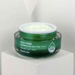 FARM STAY Cica Farm Regenerating Solution Cream 50ml (For Sensitive&Acne Skin/Anti-aging) - Ieumhub