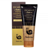 FARM STAY Escargot Noblesse Intensive Cleansing Foam 180ml - Ieumhub