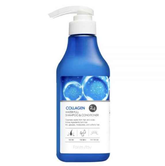 FARM STAY Collagen Water Full Shampoo & Conditioner 530ml - Ieumhub