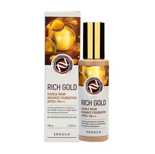 Enough Premium Rich Gold Double Wear Radiance Foundation 100ml  - Ieumhub