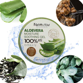 FARM STAY Moisture Soothing Gel Aloe Vera 300ml (3 Options)