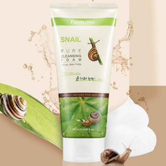 FARM STAY Snail Pure Cleansing Foam 180ml (3 Options)