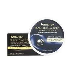 FARM STAY Black Pearl Gold Hydrogel Eye Patch 90g (3 Options)