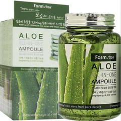 FARM STAY Aloe All In One Ampoule 250ml (3 Options)