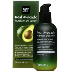 FARM STAY Real Avocado Nutrition Oil Serum 100ml (3 Options)