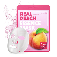 FARM STAY Real Peach Essence Mask 23ml (3 Options)
