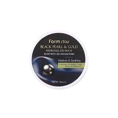 FARM STAY Black Pearl Gold Hydrogel Eye Patch 90g (3 Options)