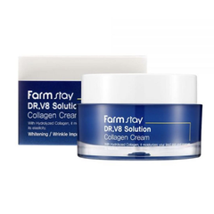 FARM STAY Dr. V8 Solution Collagen Cream 50ml (3 Options)