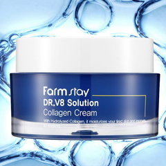 FARM STAY Dr. V8 Solution Collagen Cream 50ml (3 Options)