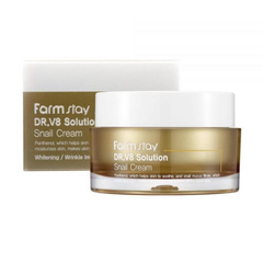 FARM STAY Dr. V8 Solution Snail Cream 50ml (3 Options)