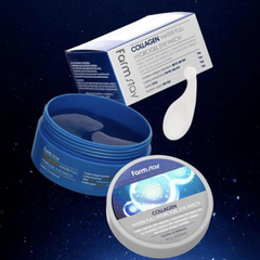 FARM STAY Collagen Water Full Hydrogel Eye Patch 90g + Dr. V8 Vitamin Hydrogel Eye Patch 90g (2 Options)