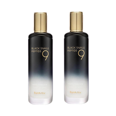 FARM STAY Black Snail & Peptide 9 Perfect Toner 120ml (3 Options)