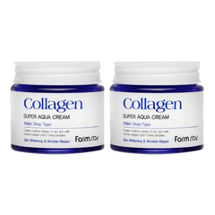 FARM STAY Collagen Super Aqua Cream 80ml (3 Options)