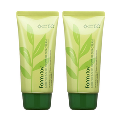 FARM STAY Green Tea Seed Moisture Sun Cream SPF 50+ PA +++ 70g (3 Options)