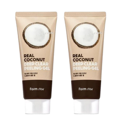 FARM STAY Real Coconut Deep Clear Peeling Gel 100ml (3 Options)
