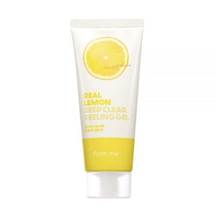 FARM STAY Real Lemon Deep Clear Peeling Gel 100ml (3 Options)