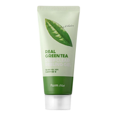 FARM STAY Real Green Tea Deep Clear Peeling Gel 100ml (3 Options)