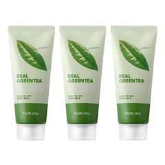 FARM STAY Real Green Tea Deep Clear Peeling Gel 100ml (3 Options)