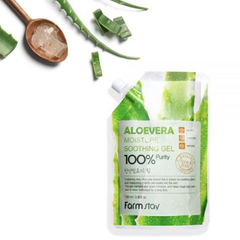 FARM STAY Moisture Soothing Gel Aloe Vera (Pouch Type) 100ml (3 Options)