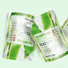 FARM STAY Moisture Soothing Gel Aloe Vera (Pouch Type) 100ml (3 Options)