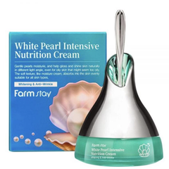 FARM STAY White Pearl Intensive Nutrition Cream 50g (3 Options)