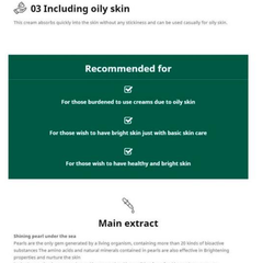 FARM STAY White Pearl Intensive Nutrition Cream 50g (3 Options)