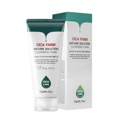 Farm Stay Cica Farm Nature Solution Cleansing Foam 180ml (3 Options)