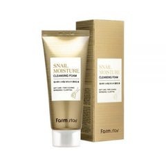 FARM STAY Snail Moisture Cleansing Foam 100ml (3 Options)