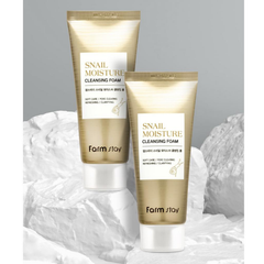 FARM STAY Snail Moisture Cleansing Foam 100ml (3 Options)