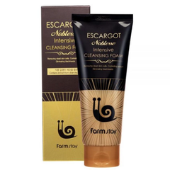 FARM STAY Escargot Noblesse Intensive Cleansing Foam 180ml (3 Options)