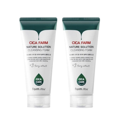 Farm Stay Cica Farm Nature Solution Cleansing Foam 180ml (3 Options)