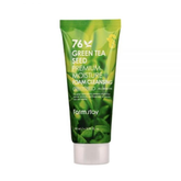 FARM STAY 76 Green Tea Seed Premium Moisture Foam Cleansing 100ml (3 Options)