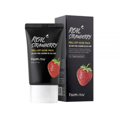 FARM STAY Real Strawberry Peel Off Nose Pack 60g (3 Options)