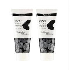 FARM STAY Charcoal Pure Cleansing Foam 180ml (3 Options)
