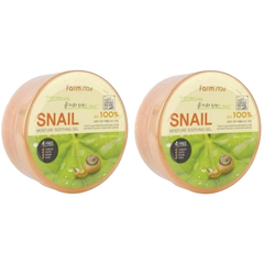 FARM STAY Moisture Soothing Gel Snail 300ml (3 Options)