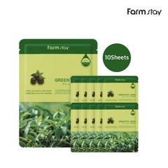 FARM STAY Visible Difference Mask Pack Green Tea Seed 23ml (3 Options)