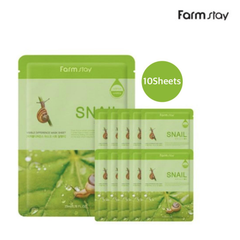 FARM STAY Visible Difference Mask Pack Snail 23ml (3 Options)
