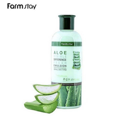 FARM STAY Aloe Visible Difference Moisture Emulsion 350ml (3 Options)