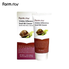 Farm Stay Visible Difference Snail BB Cream SPF40 PA++ 50g (3 Options)