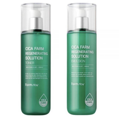 FARM STAY Cica Farm Regenerating Solution Toner + Emulsion (3 Options)